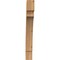 Ekena Millwork 4"W x 26"D x 34"H Merced Rough Sawn Knee Brace, Western Red Cedar BRC04X26X34MRC00RWR - alternate 3
